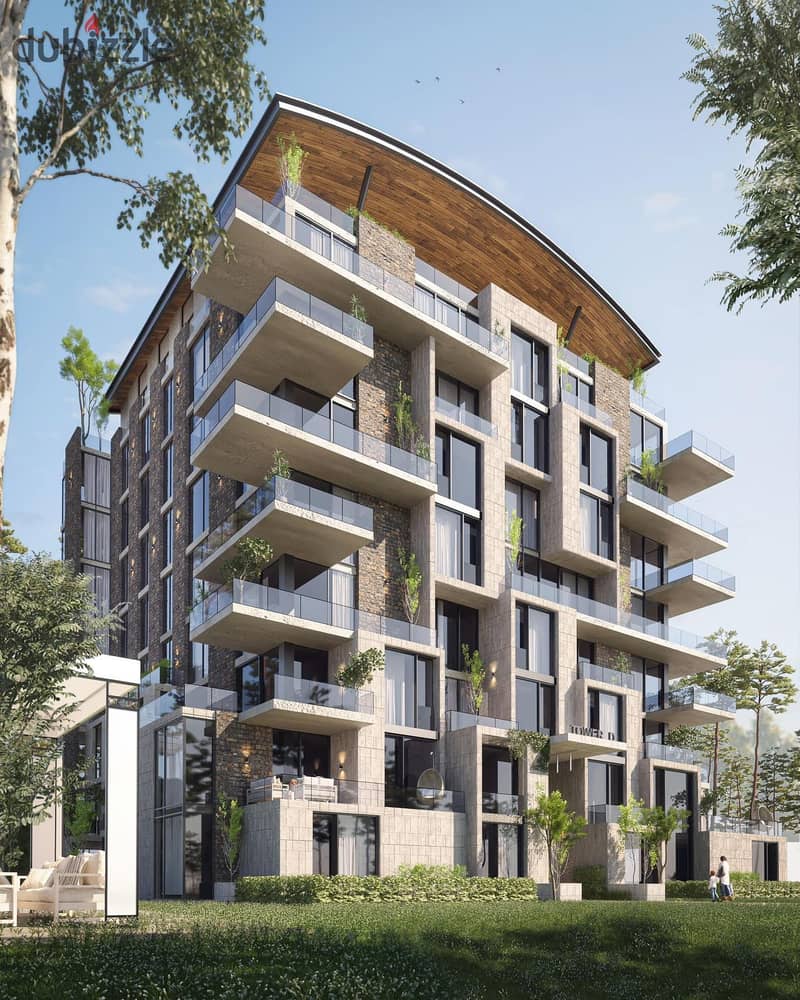 5% down payment only, ultra super luxury finished apartment in Nest Compound in the heart of Fifth Settlement, next to Hyde Park and Zed East 6