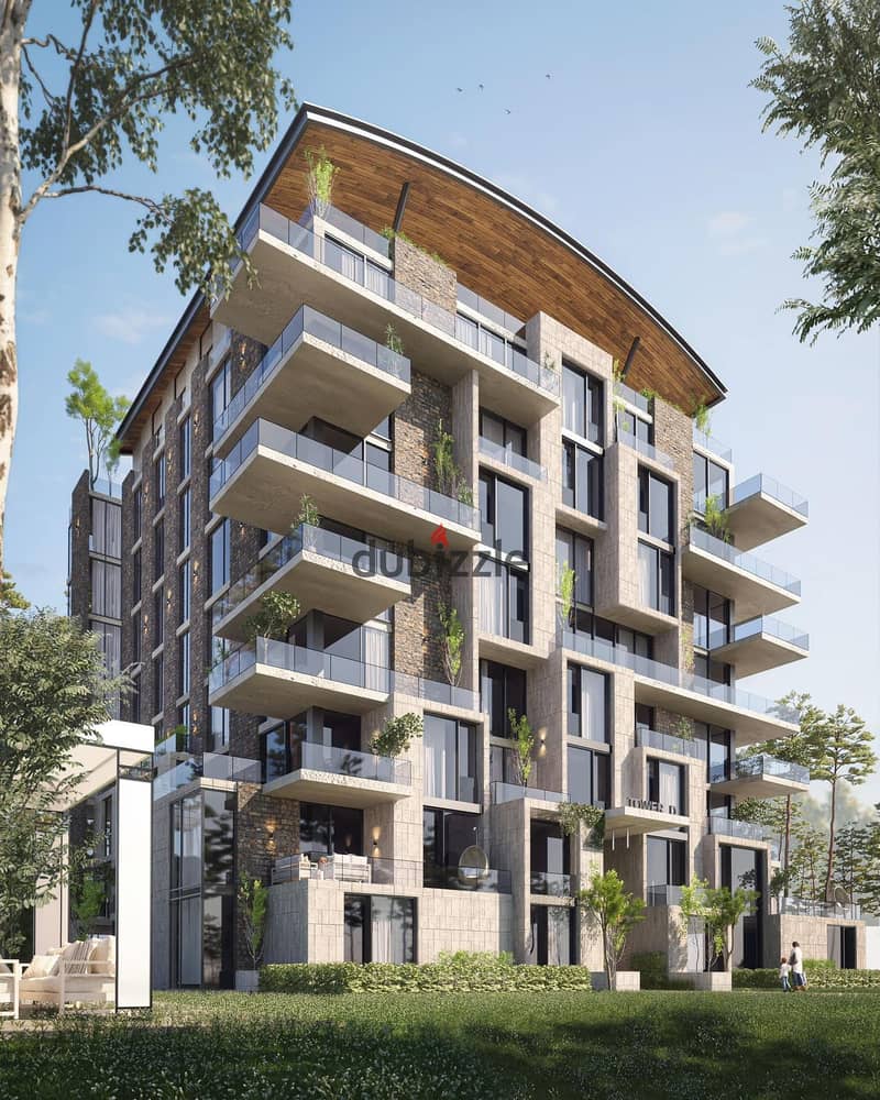 5% down payment only, ultra super luxury finished apartment in Nest Compound in the heart of Fifth Settlement, next to Hyde Park and Zed East 5