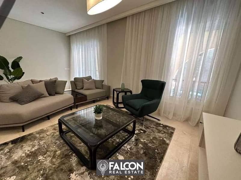 Finished apartment with a distinctive view on the landscape with the lowest down payment of 5% and installments up to 10 years Bloomfields Mostaqbal 4