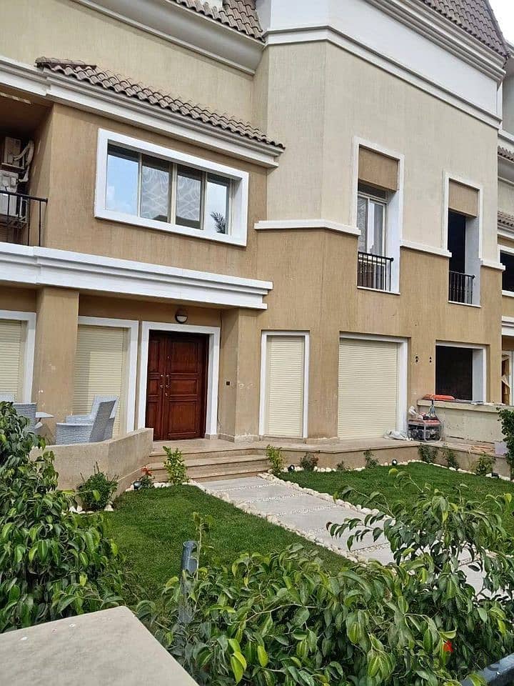 next to Madinaty and el shrouk city Townhouse villa for sale in installments in Sarai New Cairo 1