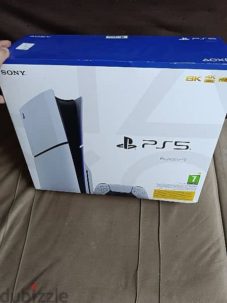 PS5 slim ضمان محلي جديد متبرشم 1