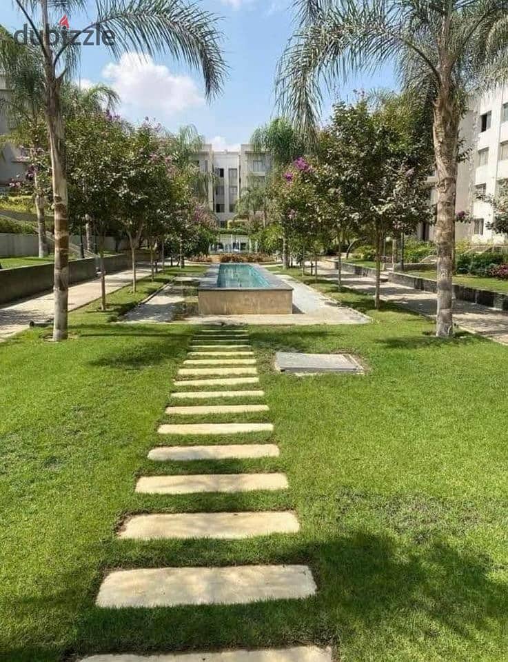 Apartment for sale, immediate receipt, fully finished, , with landscape view, in a fully-serviced compound in the  (Galleria 2