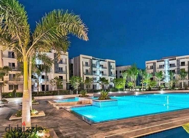 Apartment for sale, immediate receipt, fully finished, , with landscape view, in a fully-serviced compound in the  (Galleria 0