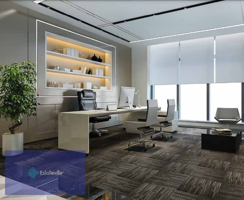 With a clear view of the iconic tower, a 90-meter finished office in the tallest tower in front of the iconic tower, with installments over 6 years 4