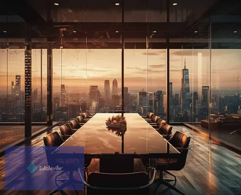 With a clear view of the iconic tower, a 90-meter finished office in the tallest tower in front of the iconic tower, with installments over 6 years 12