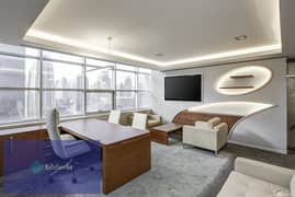 Your office is for rent with a 10% down payment and 10-year installments with a fine for not renting in the contract on Central Park, the capital, wit