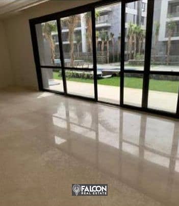 Receive immediately 3 bedroom apartment with swimming & view pools for sale in the heart of the Fifth Settlement, New Cairo, Lavista Patio 7 Compound 9