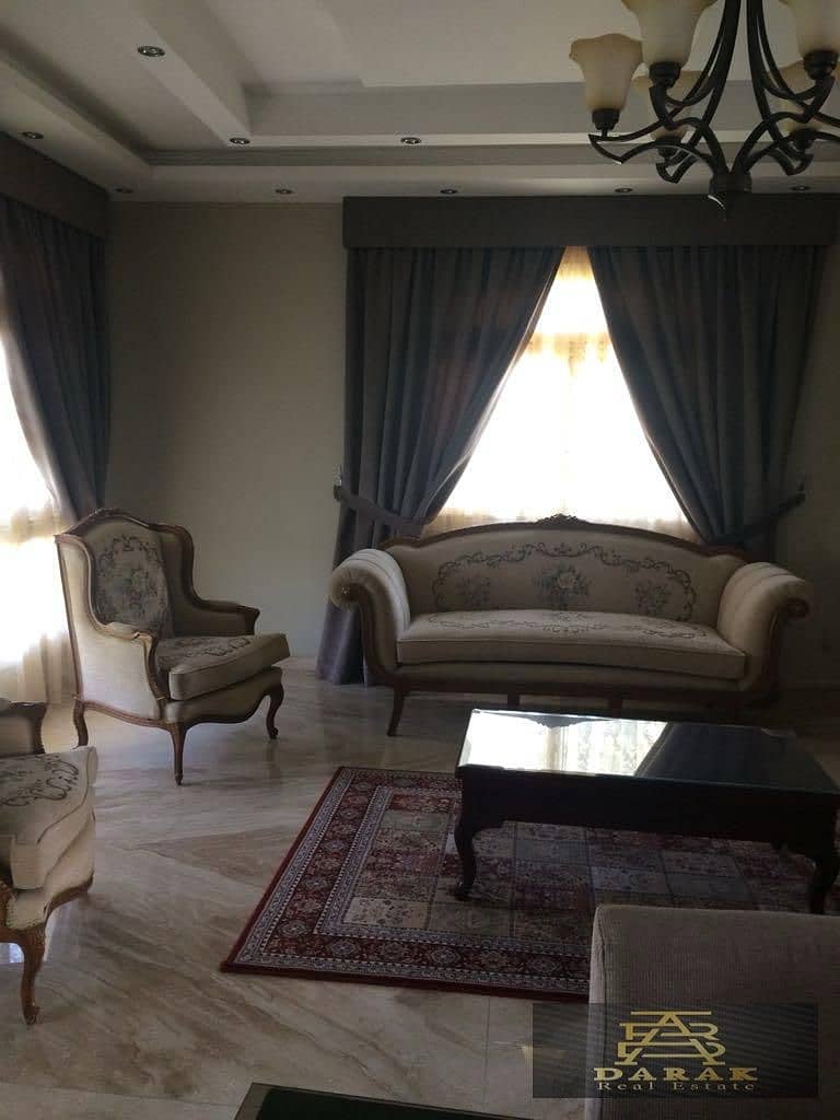 A fully furnished villa for rent, located very close to amenities in Madinaty 1