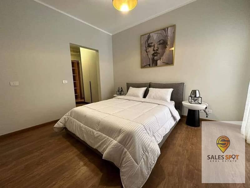 130 sqm two-room apartment for sale fully finished in Nest Compound Fifth Settlement -- Nest New Cairo, two minutes from Hyde Park - Hyde Park 8