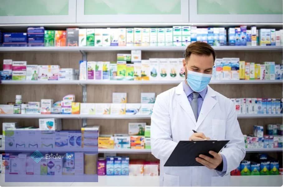 Pharmacy for sale in downtown in the administrative capital on a main axis in installments over 10 years 20