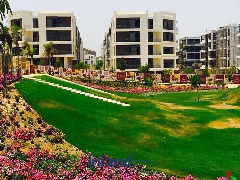 شقة لقطة للبيع 208م امام فندق jw marriottبأقل مقدم واطول فترة سداد في كمبوند تاج سيتي taj city compound 0