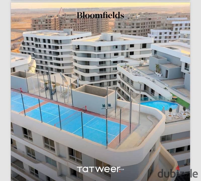 Duplex + GARDEN for sale in Bloomfield,s project new cairo mostakbl city 8