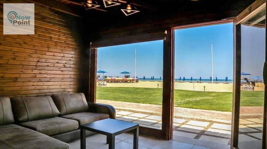 Chalet with sea view, immediate delivery, Blue Blue Sokhna Village 6