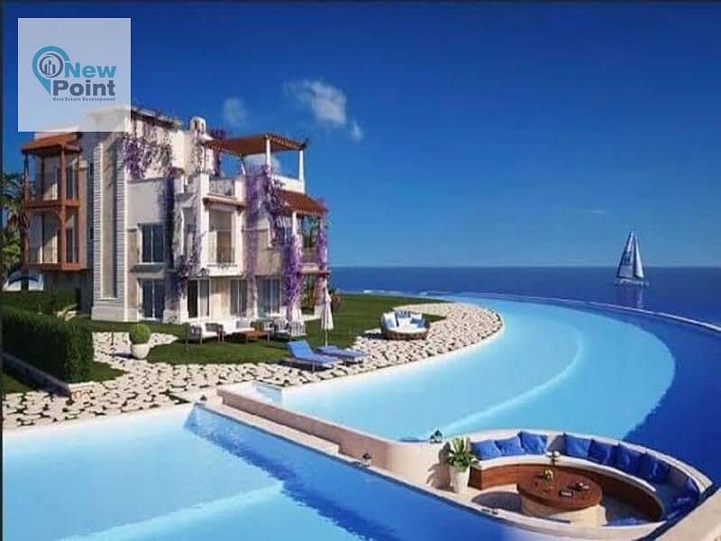 Chalet with sea view, immediate delivery, Blue Blue Sokhna Village 8