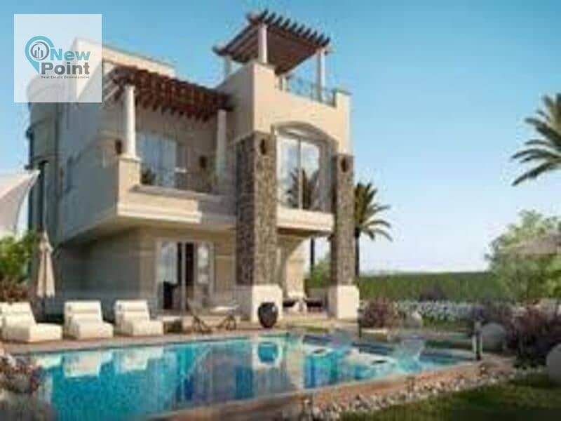 Chalet with sea view, immediate delivery, Blue Blue Sokhna Village 10