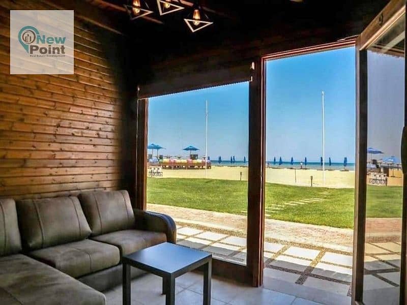 Chalet with sea view, immediate delivery, Blue Blue Sokhna Village 18