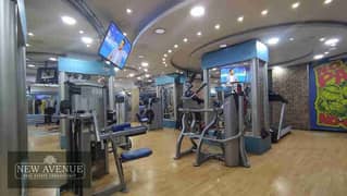 Gym 845 m for rent at Hegaz Square Masr EL Gdida           AY/F 4431