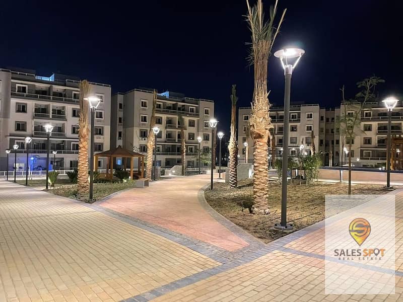 Book an apartment with the lowest price per meter in the settlement ground floor 177m with garden 133m in Silvia Compound in the settlement next to th 1