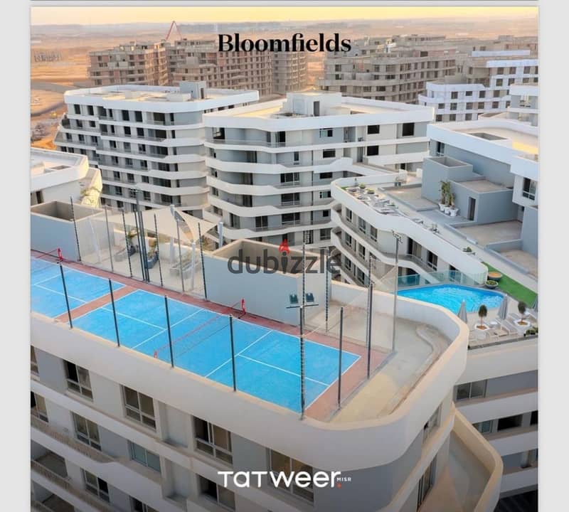 Apartment for sale in Bloomfield,s project new cairo mostakbl city 12