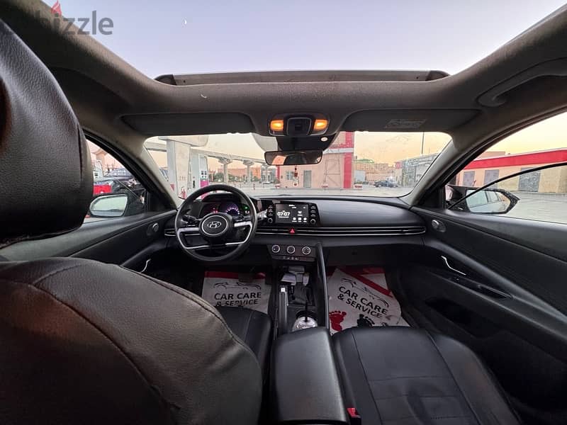 للايجار هيونداي النترا cn7 للايجار Hyundai Elantra cn7 for rent 5