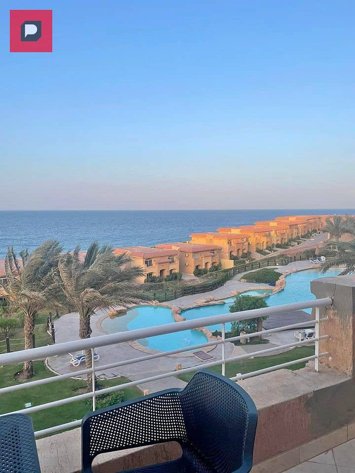 Villa for sale in Ain Sokhna Hills, first row to the sea, next to Galala City, minutes from Porto Ain Sokhna, with installments over 8 years and a 20% 4