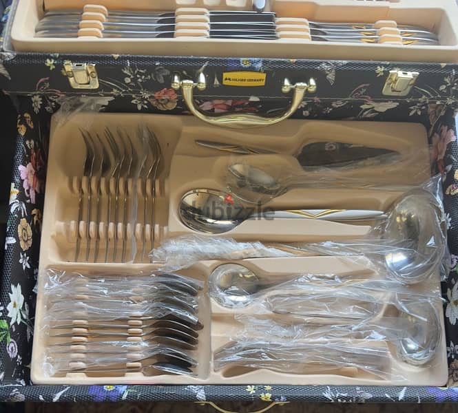 Soligee cutlery 85 piece طقم مائده stainless steel ادوات طعام 15