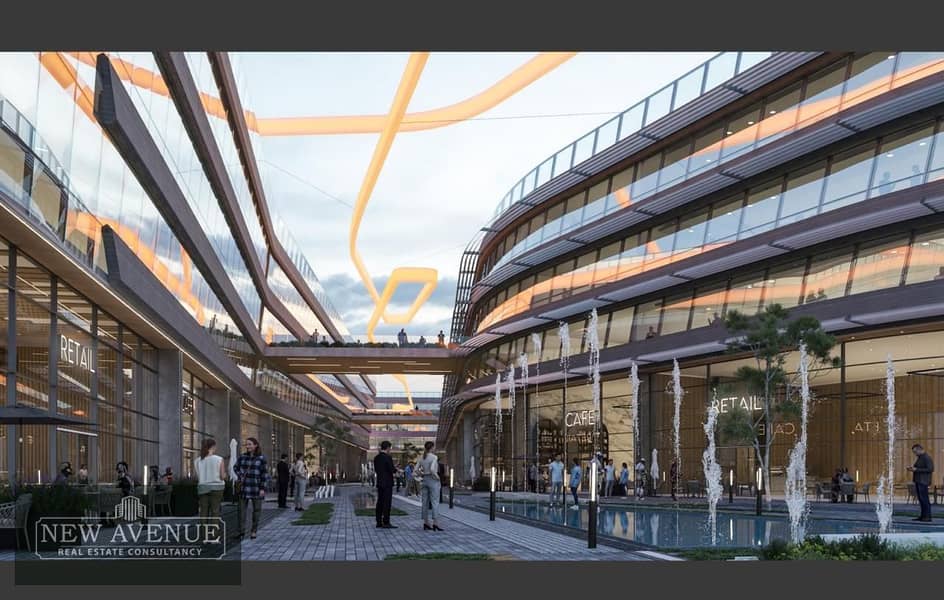 Office 103 m for sale in main marks New Cairo    W/G 9931 0