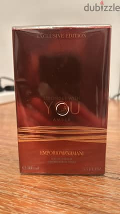 Stronger with you amber (exclusive edition) 100ml original