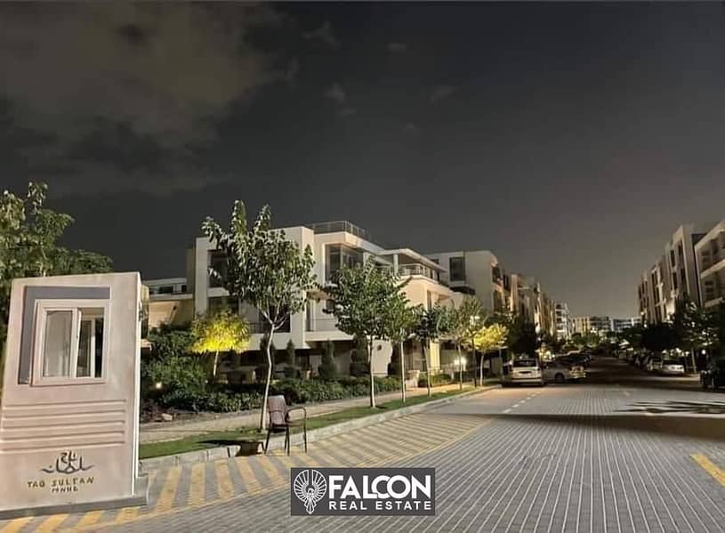 Apartment for sale in Taj City Gate 2 in front of Cairo Airport with an open view on the largest landscape in the project with a 42% discount 5