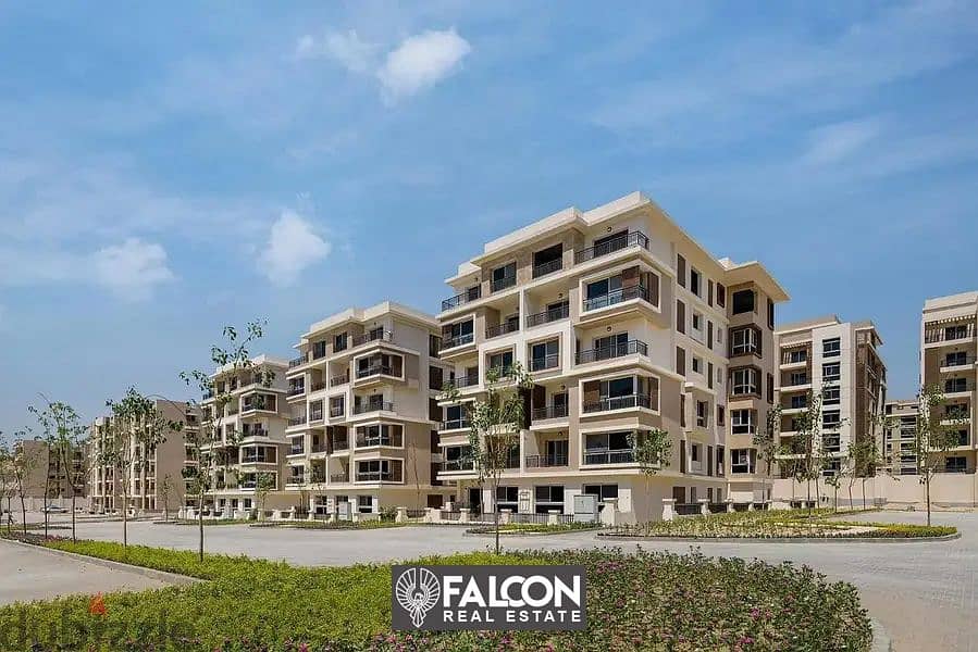 Apartment for sale in Taj City Gate 2 in front of Cairo Airport with an open view on the largest landscape in the project with a 42% discount 10