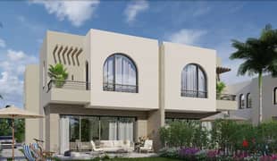 Townhouse for sale in Marina 8 at launch price, lagoon view, with a 10% down payment and installments up to 12 years