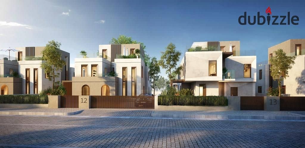 Twin house for sale in the most luxurious compound in Sheikh Zayed, VYE Sodic, with a 10% down payment and installments over 10 years 1