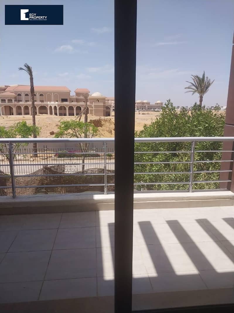 Apartment With the Lowest Down Payment in Hyde Park New Cairo For Sale  in a  Very Prime Location Open View 9