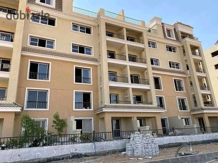 The best location in Mostaqbal City, an apartment with a down payment of 580 thousand for sale in Sarai 6