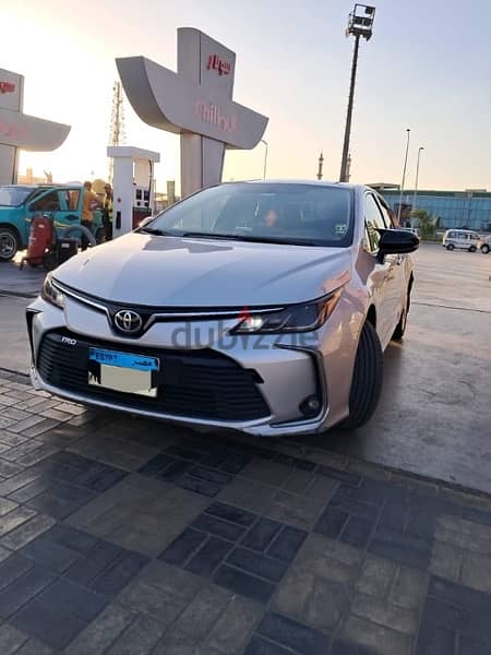 للايجاره تيوتا كرولا Car for rent Toyota Corolla2021 4