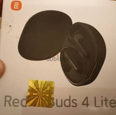 Redmi Buds 4 Lite كالجديدة بعلبتها 0