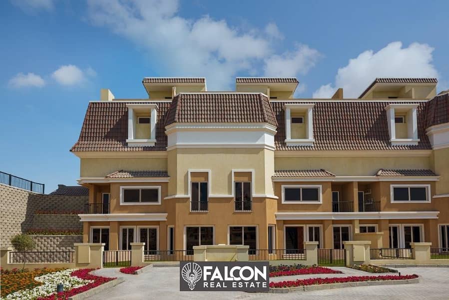 Villa for sale in Mostakbal City with 10% down payment and installments over 8 years. 1