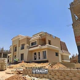 Villa for sale in Mostakbal City with 10% down payment and installments over 8 years. 9