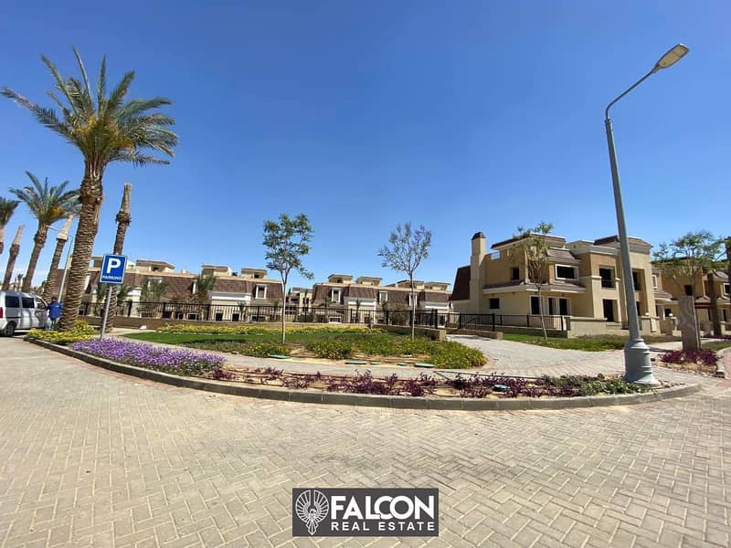 Own a townhouse in Mostakbal City in the newest projects of Madinat Nasr Company in New Cairo at the offering price and a down payment of 100 thousand 8