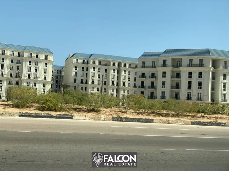 Apartment with immediate receipt on the sea road for sale in installments over 7 years in the Latin Quarter, El Alamein City, fully finished 20