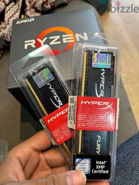 RAM  8x2 = 16 giga DDR4 3200 cl16 1