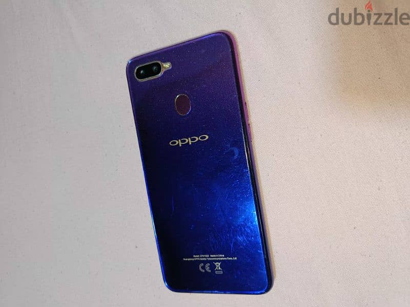 oppo f9 فون مستعمل بحاله جيده استعمال حريمي 1