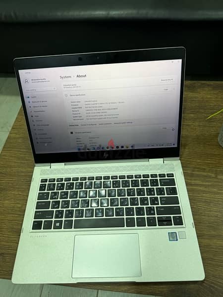 HP EliteBook 830 G6 X360 Core I5-8th Ram 16G M. 2 512G SSD Touch 5