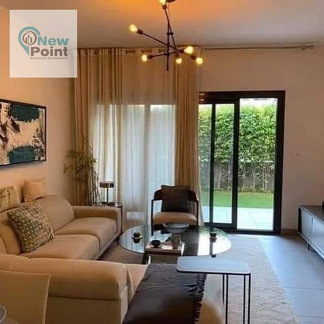 Garden duplex, fully finished, immediate delivery, ready for inspection and delivery, for sale in Al Burouj Compound, Al Shorouk City 2