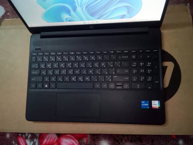 Hp 15 بالكرتونة كسر الزيرو CORE I5 جيل 12 4