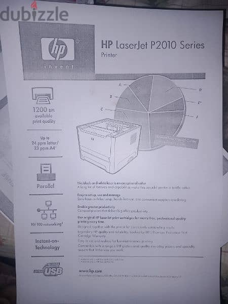 Printer HP 2010 Laserjet 2