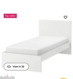 IKEA bed 90 *200 without mattress