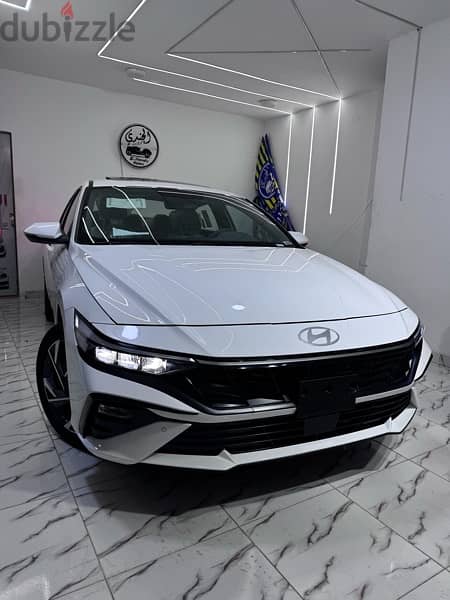 Hyundai Elantra 2024 هيونداي النترا cn7 زيرو 1