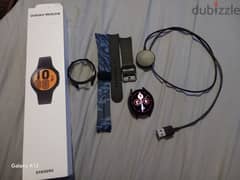 Samsung Galaxy watch 4 as new 44m with box and cable and extra strap