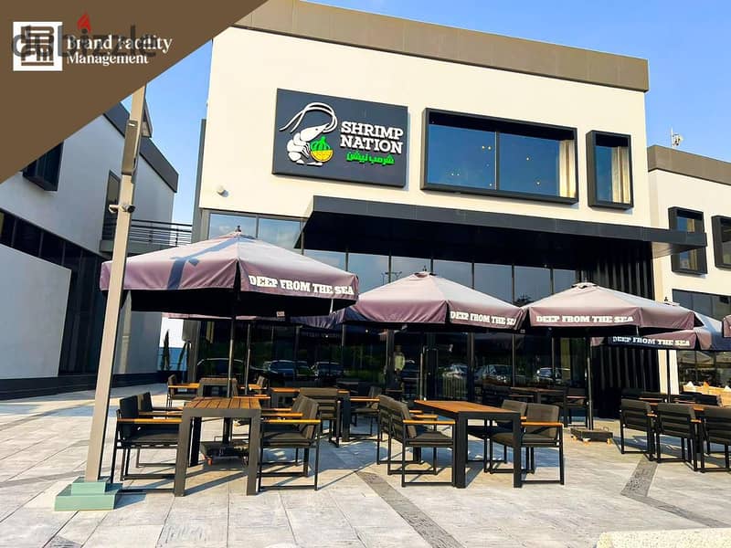 Standalone retail for rent directly on the 90th New Cairo محل للإيجار واجهة على شارع التسعين القاهرة الجديدة 4